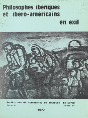 cover image of Philosophes ibériques et ibéro-américains en exil